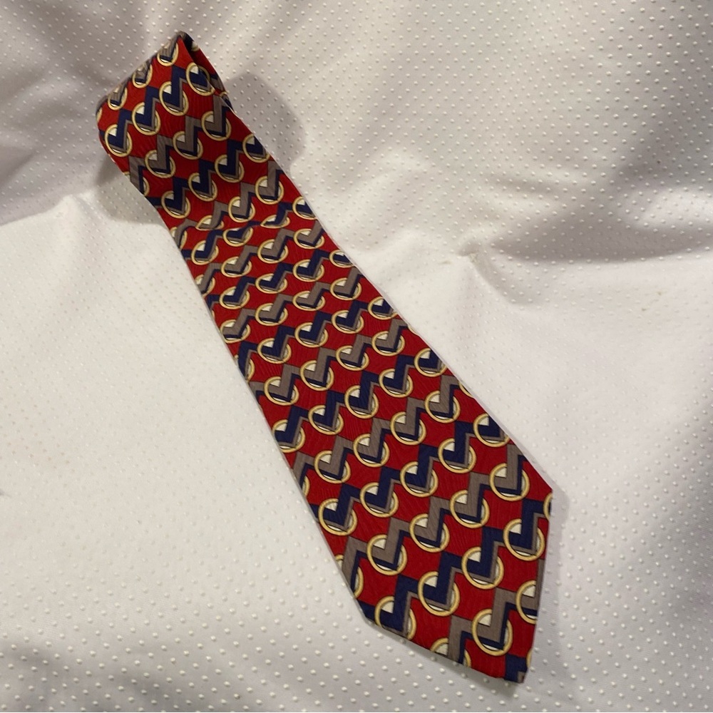 Robert Talbots Mens Tie Red